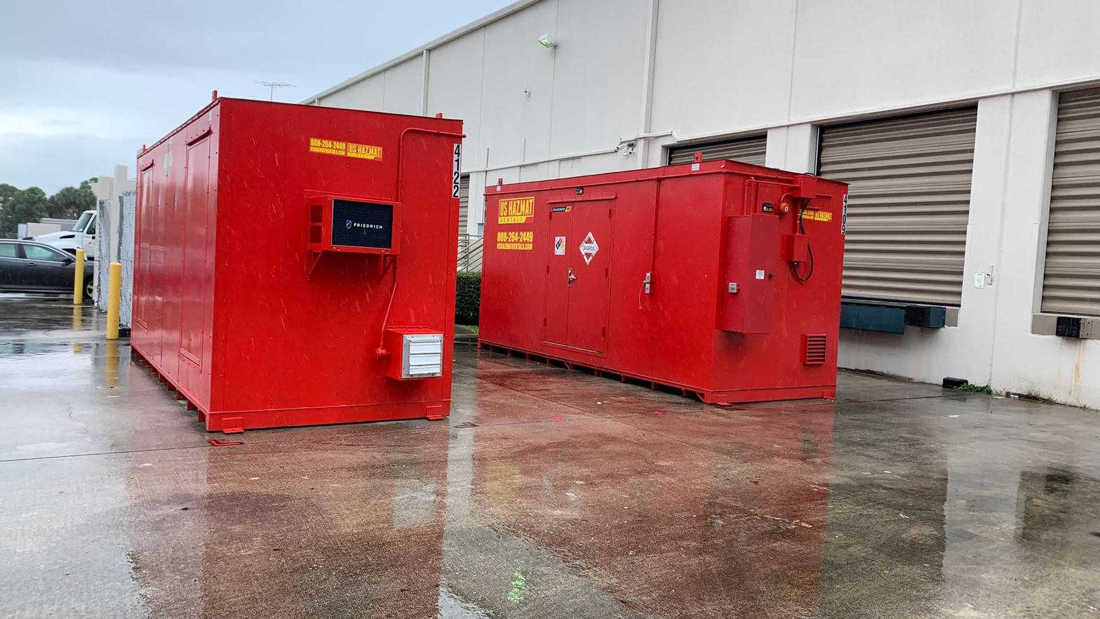 Hazardous materials storage